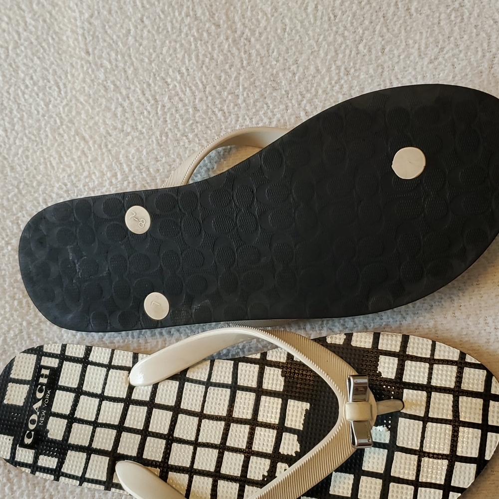 Coach flip flops - Picture 2 of 4